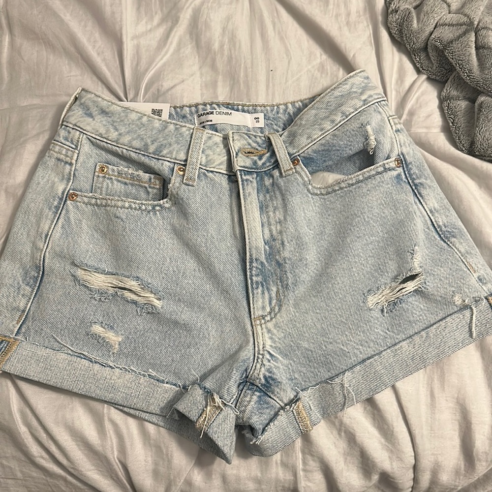 GARAGE women’s mom Jean shorts 00